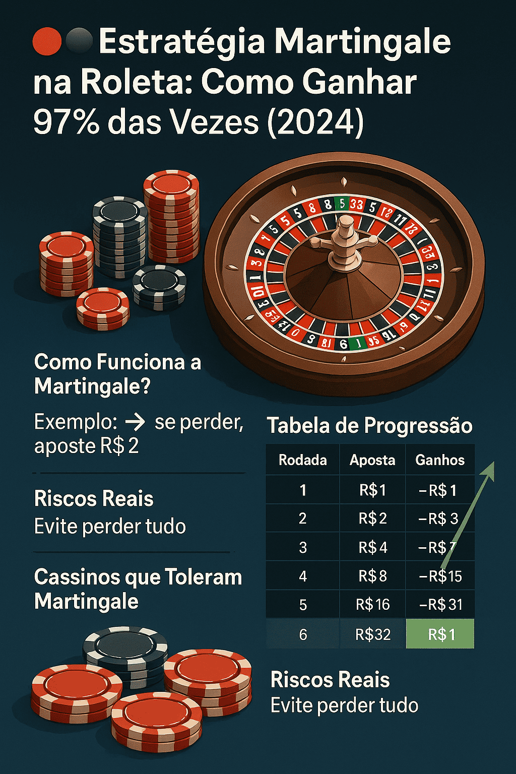 Estratégia Martingale na Roleta