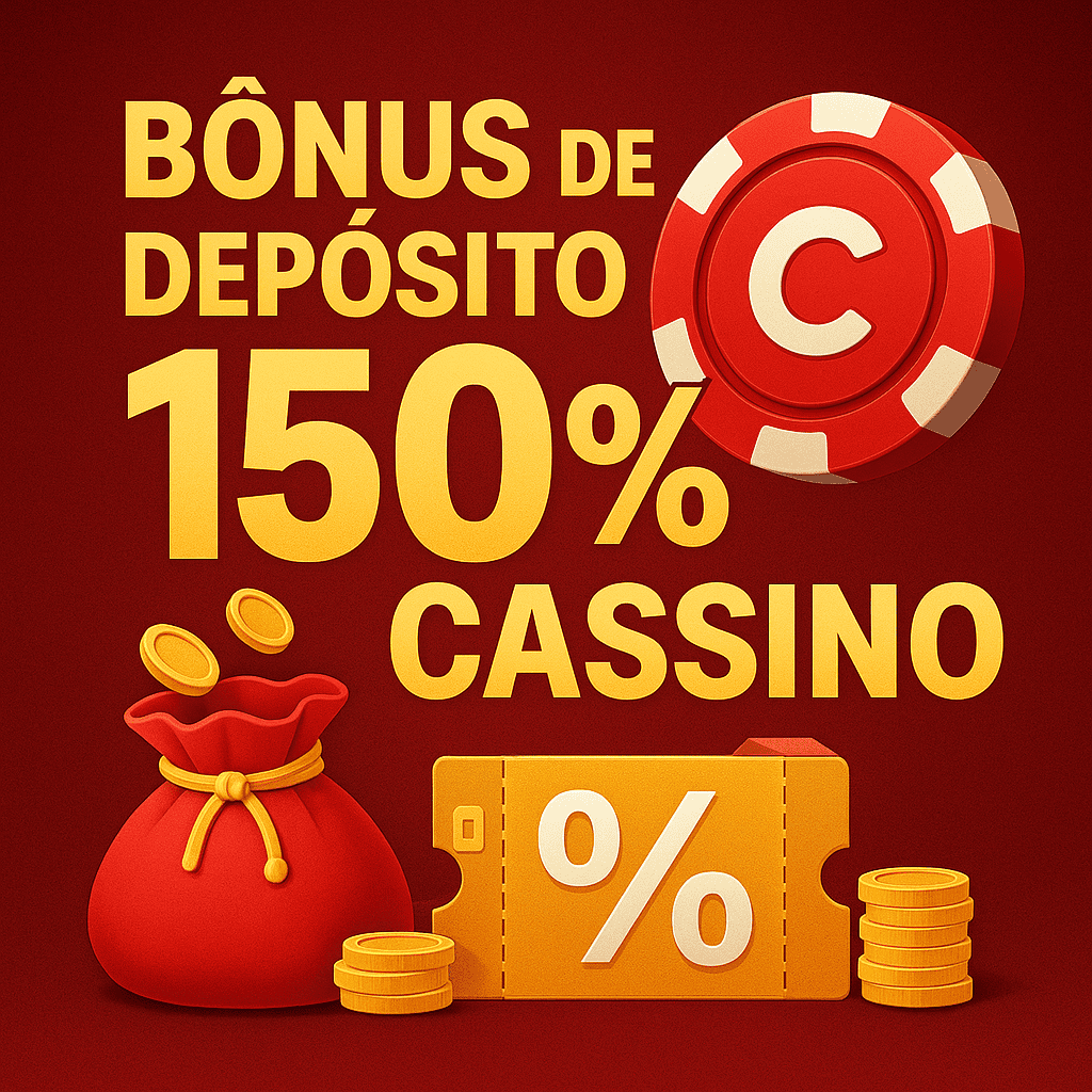 Bônus de Depósito 150% Cassino