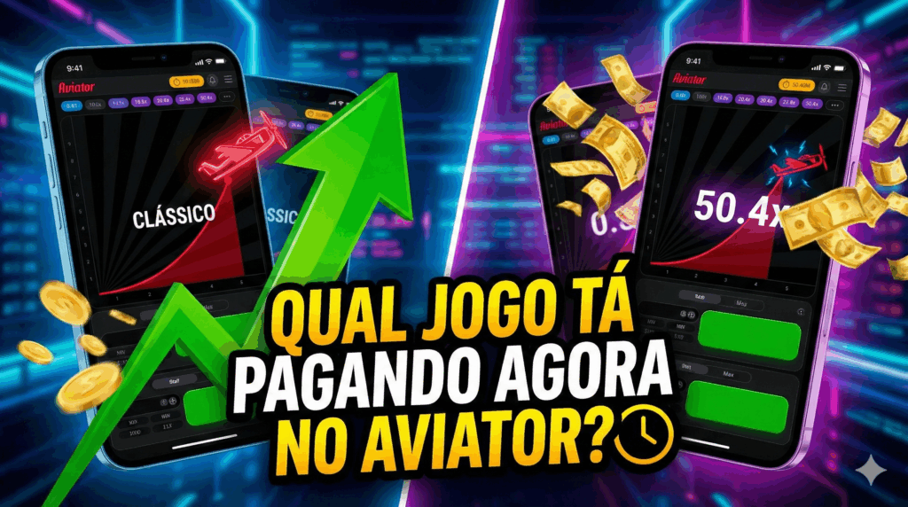 Qual jogo ta pagando agora no Aviator (Aviaozinho)
