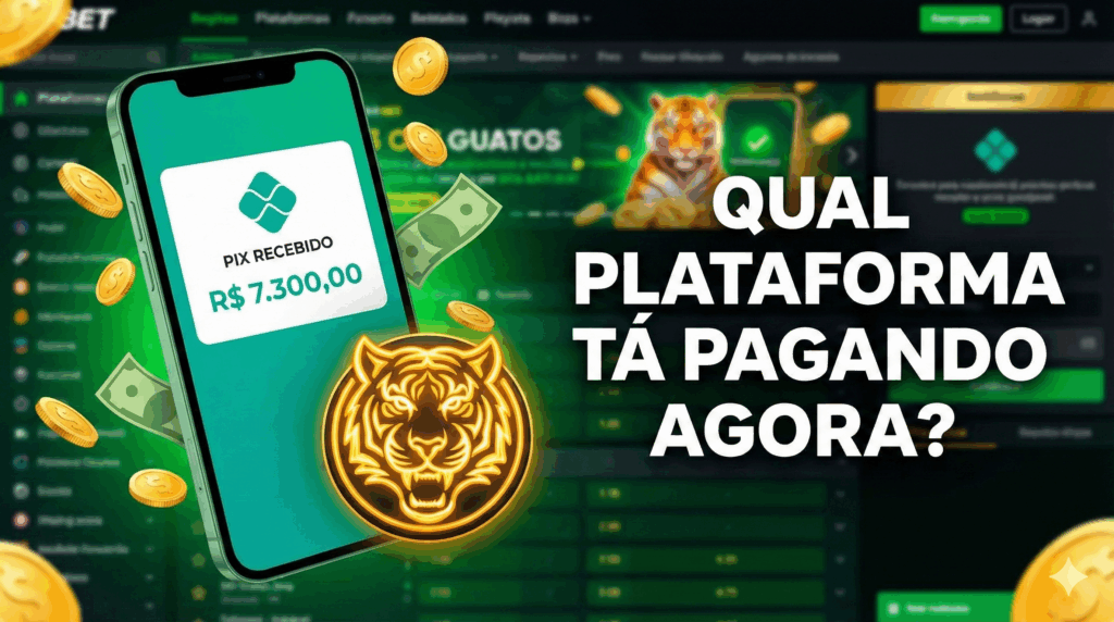 Qual plataforma ta pagando agora