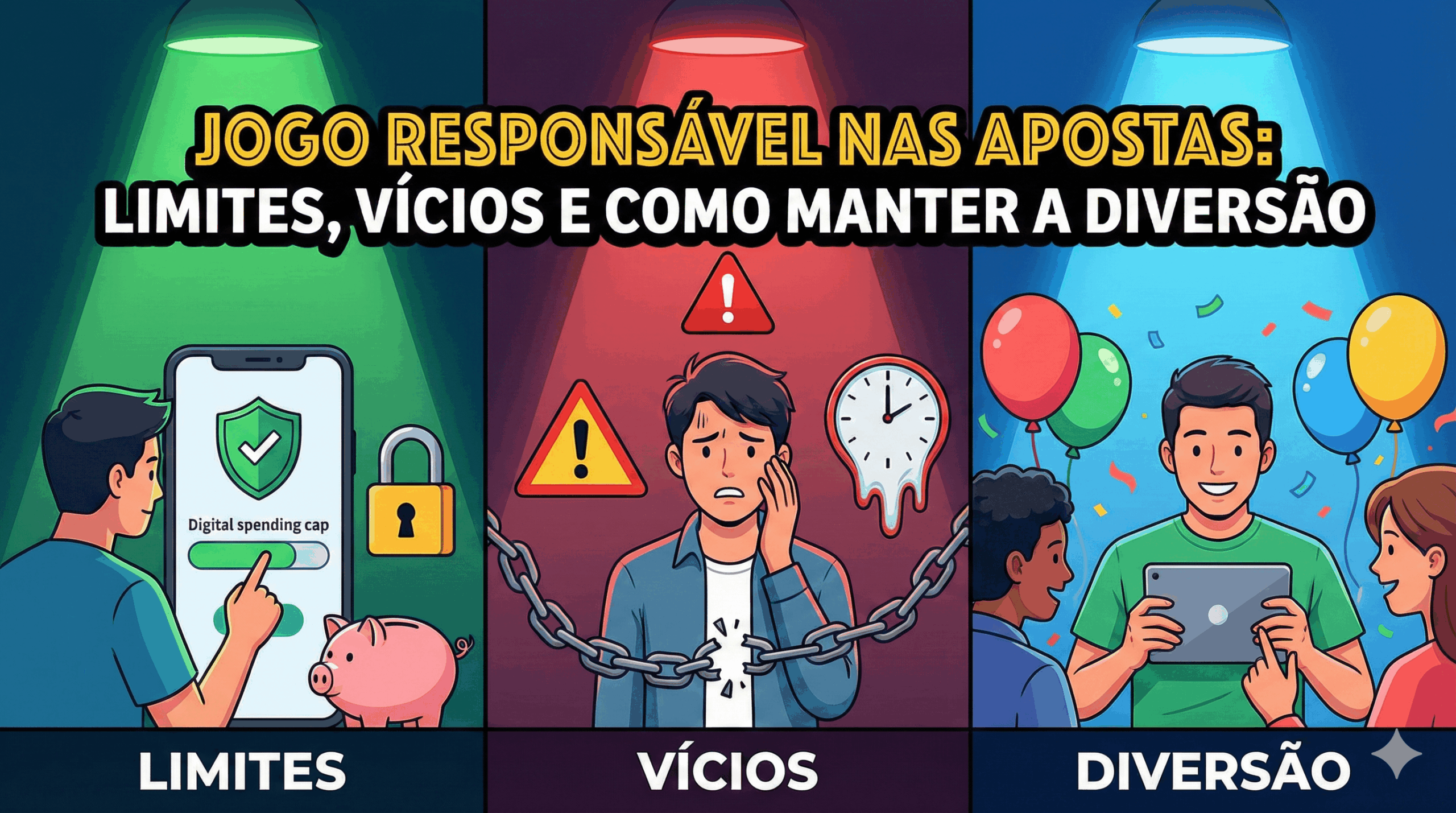 Jogo Responsável: Limites, Vícios e Como Manter a Diversão nas Apostas
