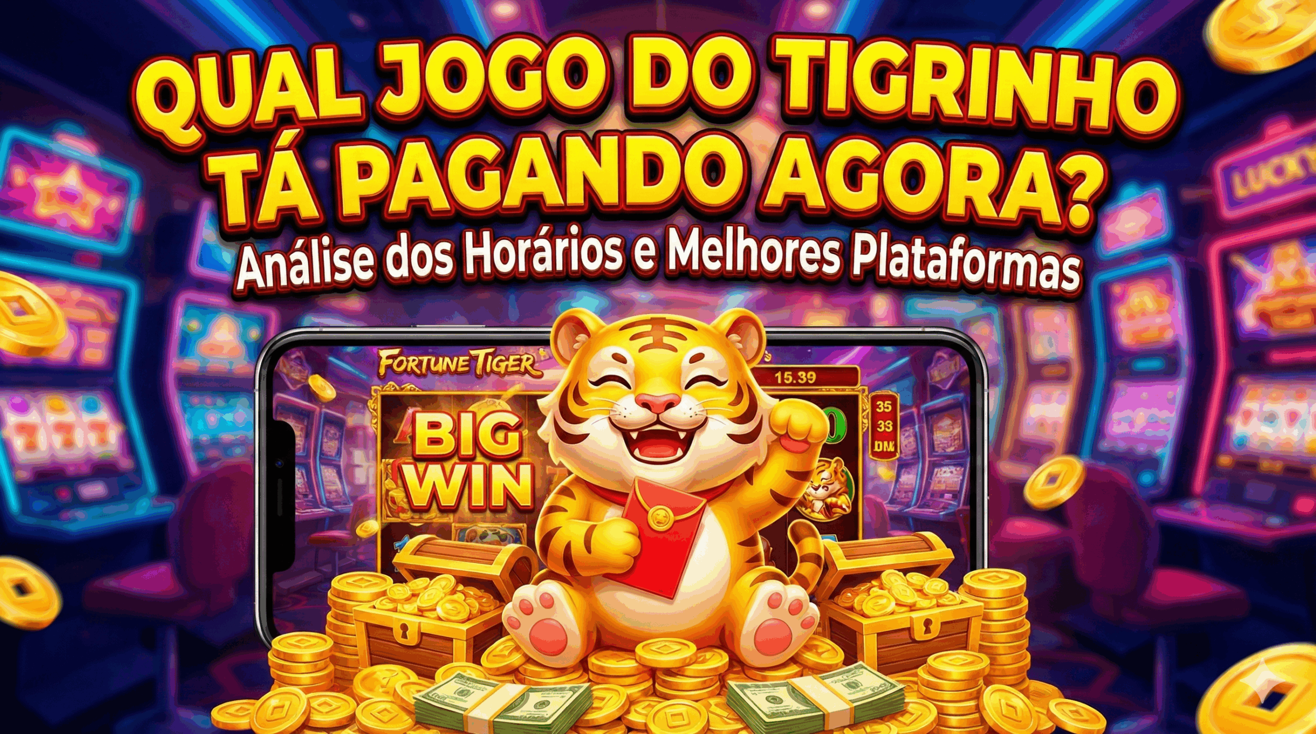 Qual jogo do tigrinho ta pagando agora? Minha experiência real com Fortune Tiger