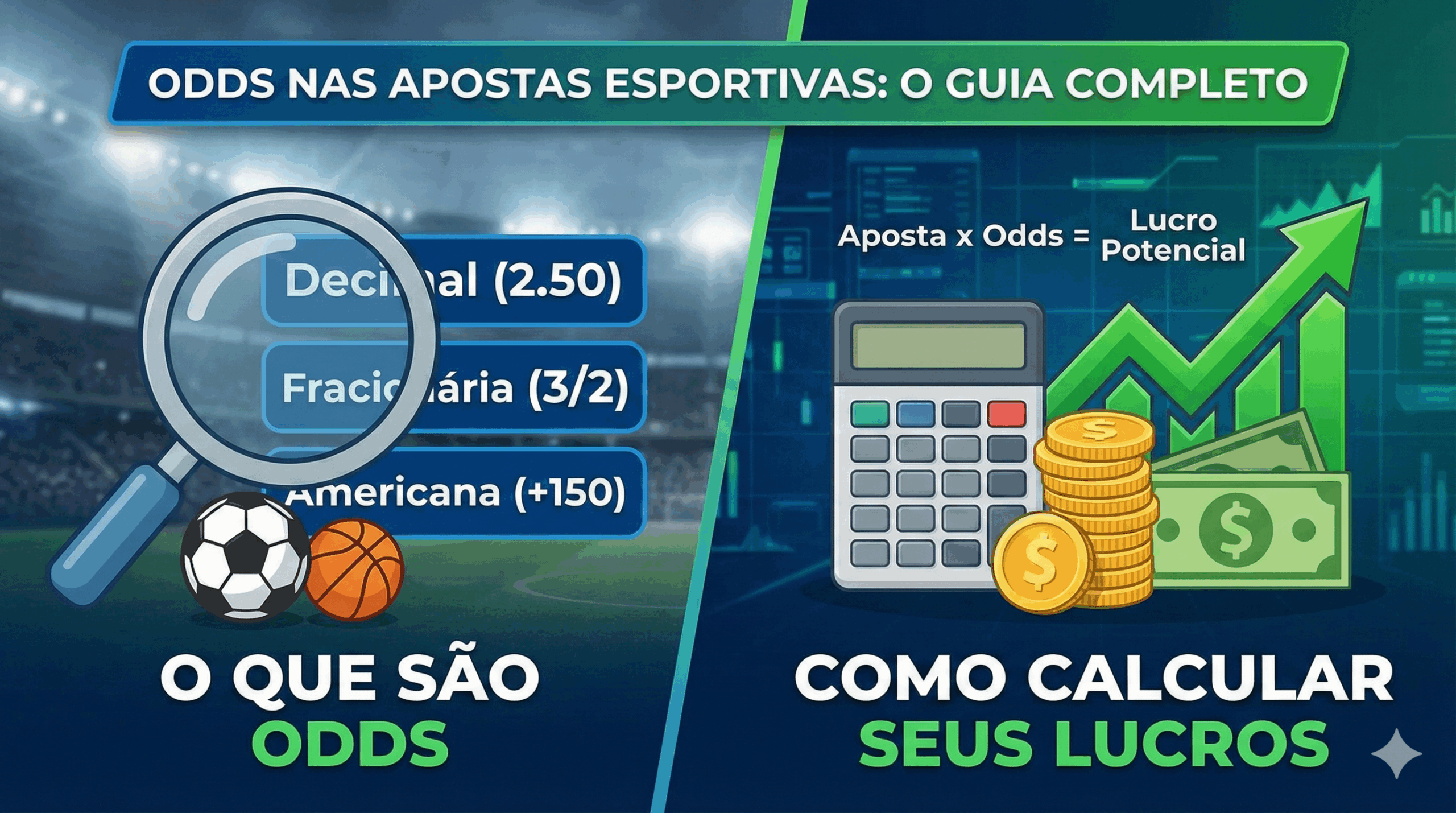 O que são odds nas apostas esportivas e como calcular seus lucros